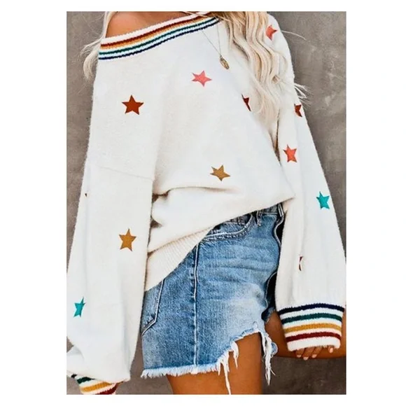 Ombré Star Sweater - Picture 3 of 3